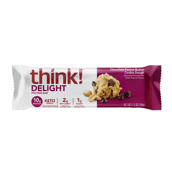 think! Delight, Peanut Butter Chocolate Cookie Dough – Think Products