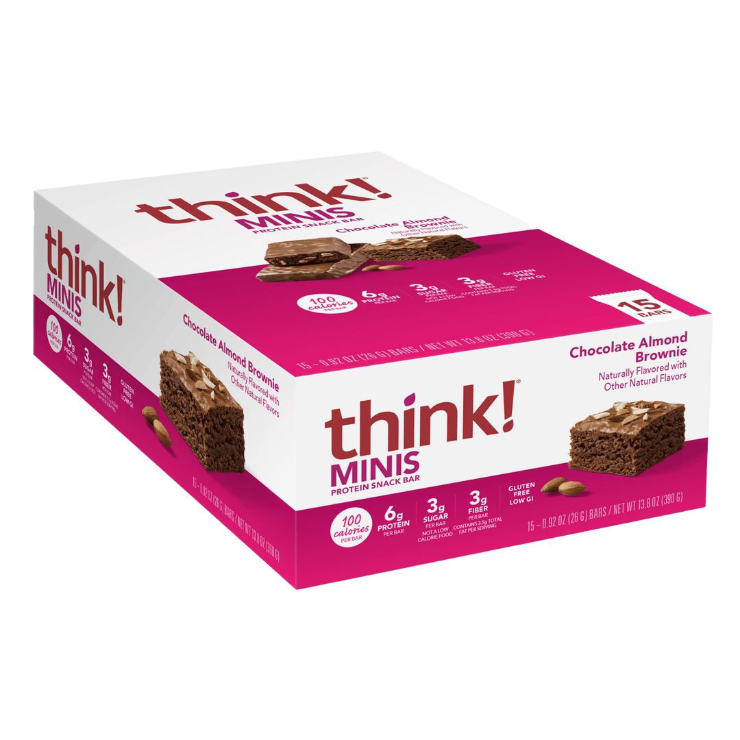 MINIS Protein Snack Bar, Chocolate Almond Brownie